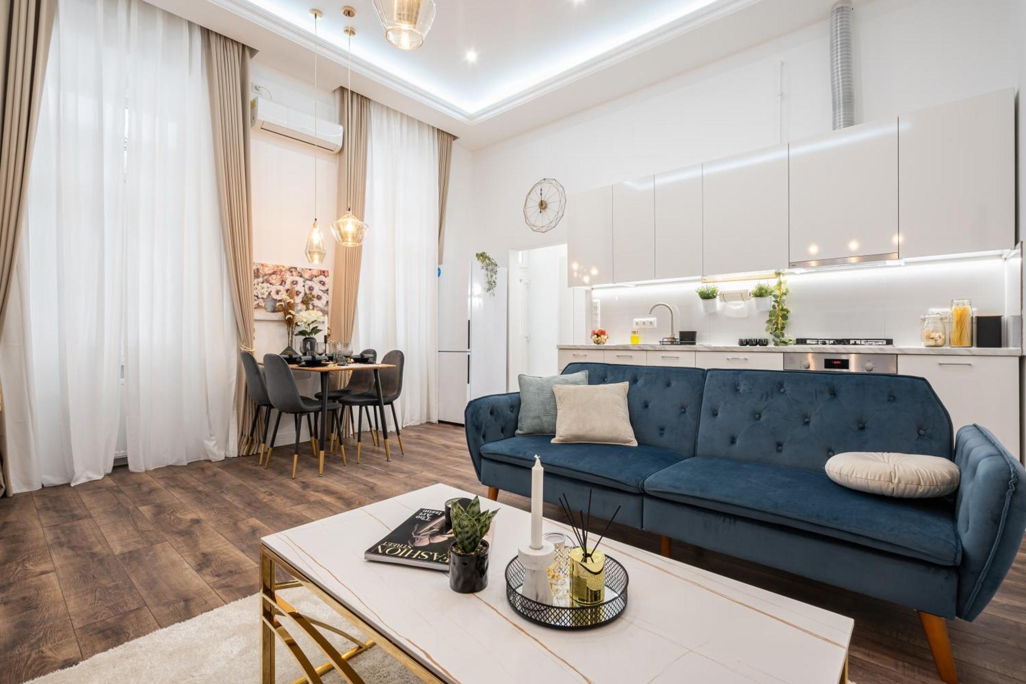 Blue Velvet Luxury Apartment Budapest Luaran gambar