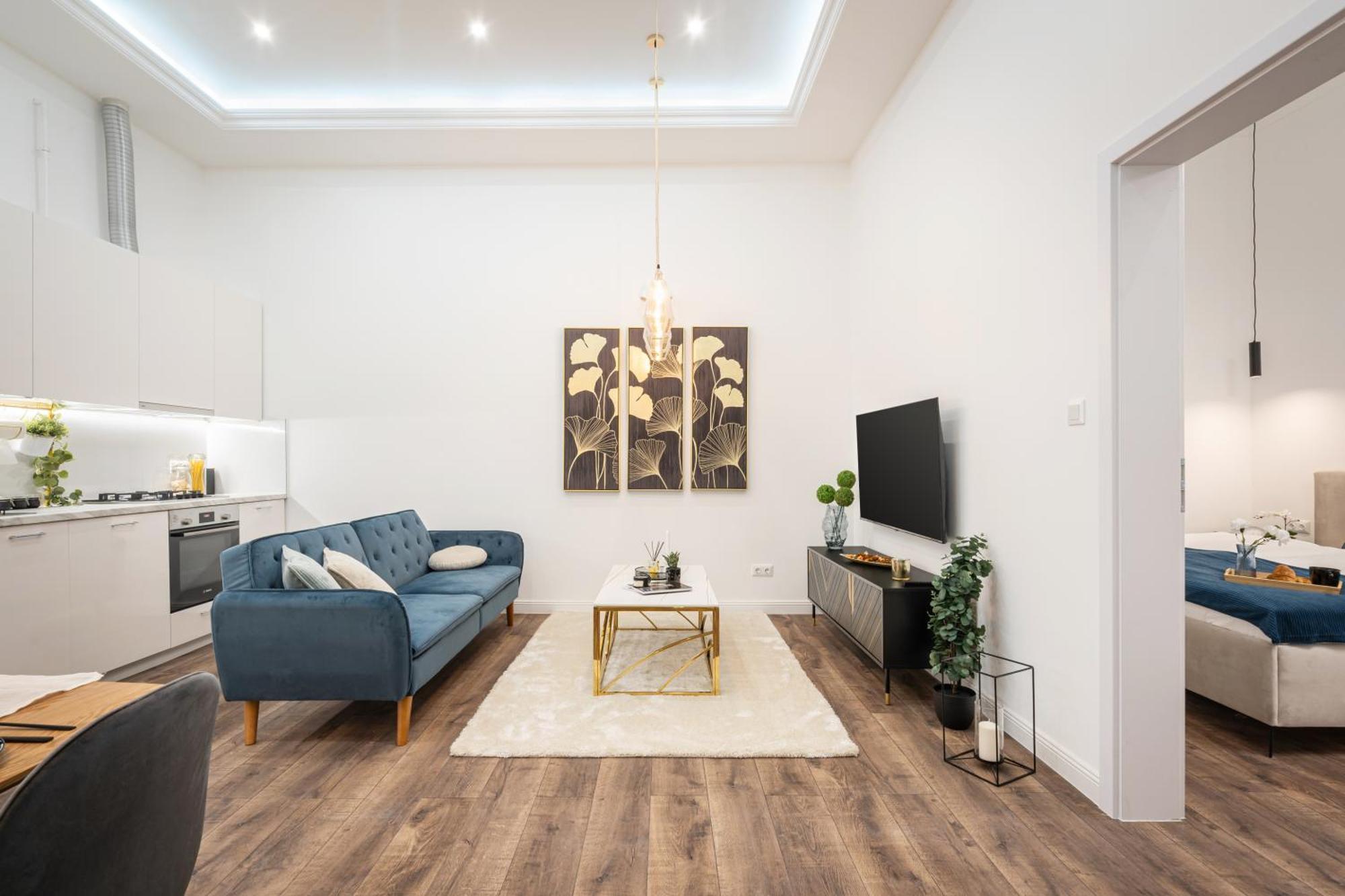 Blue Velvet Luxury Apartment Budapest Luaran gambar