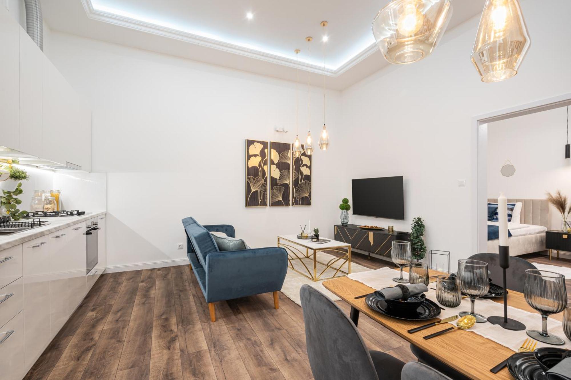 Blue Velvet Luxury Apartment Budapest Luaran gambar